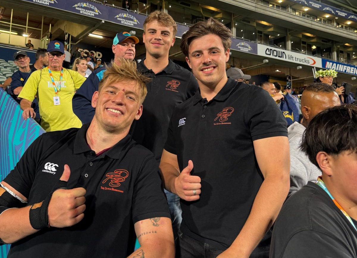 Fabian Holland onderdeel van The Dutch Barbarians Fabian Holland